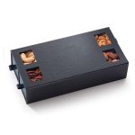 Custom Kraft Dates Nuts Kernels Food Packaging Boxes UV Coating Paper Containers for Chewing Gum Sushi Potato Chips Baby Food 门帘