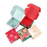 Wholesale OEM ODM Customized Printed Paper Bag Food Cake Packaging Gift Boxes Custom Packaging Paper Box 门帘
