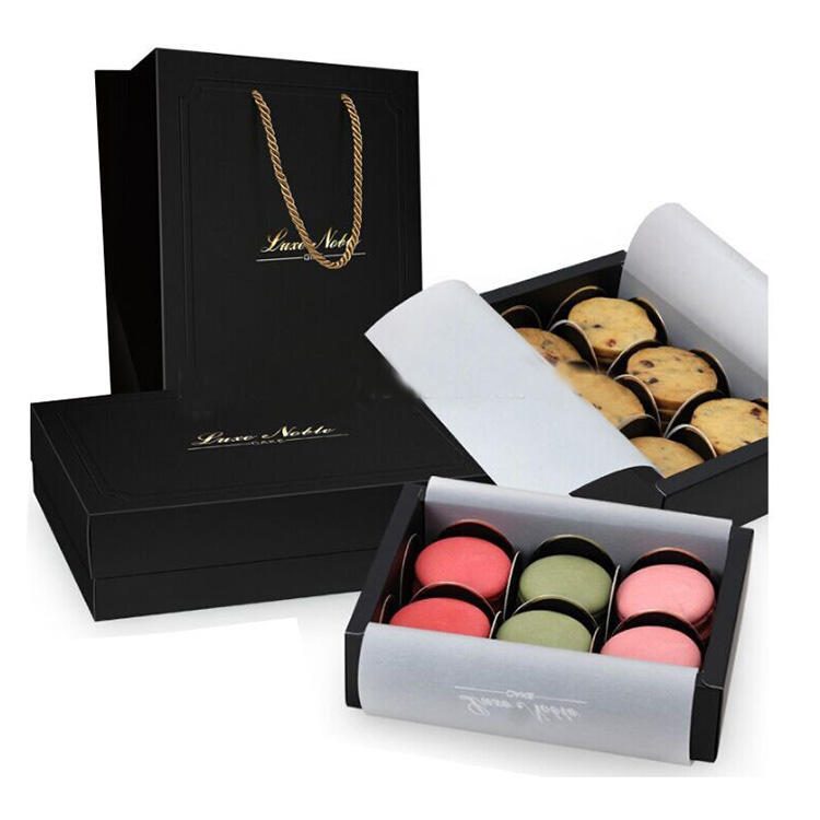 Wholesale Custom Printed Luxury Cardboard Pastry Cupcake Packaging Box Gift Bakery Dessert Cookie Gift Boxes Recycled Materials (6 reviews)  certified