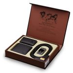 Custom Logo Print Luxury Mens Paper Belt Packing Box Gift Cardboard Paper Packaging Wallet Box for Men 门帘
