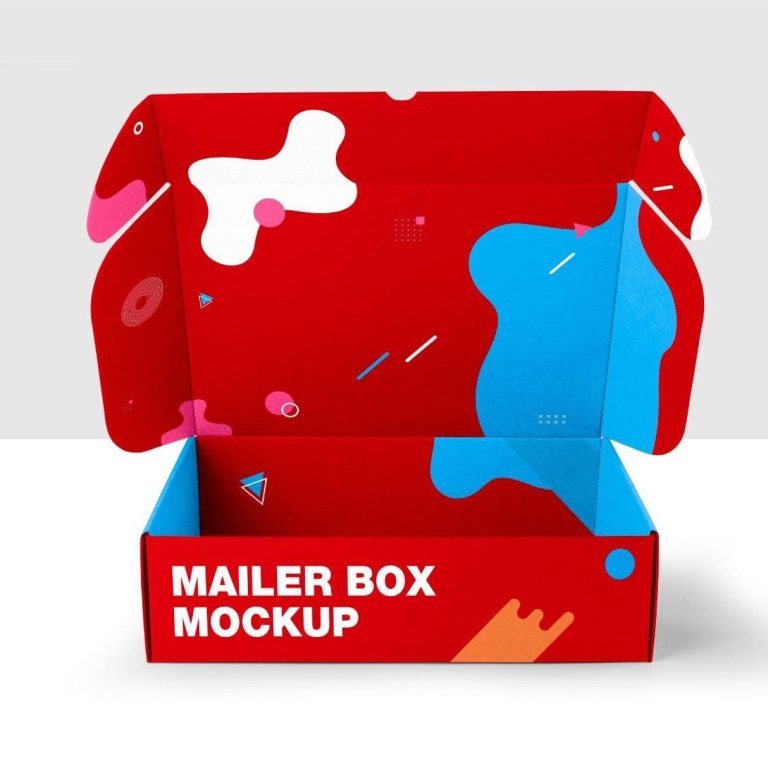 Manufacturer Custom Printed Unique Corrugated Shipping Boxes Custom logo Cardboard Mailer Box 门帘