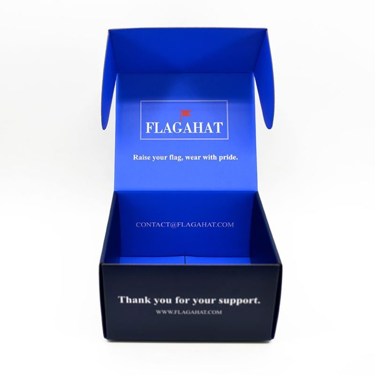 Custom Printed Paper Packaging Colored Shipping Box Cardboard Box for Gift 门帘