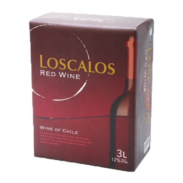 Eco Friendly Corrugated Cardboard Wine Dispenser Bottle Carton Packaging Box Caja De Agua