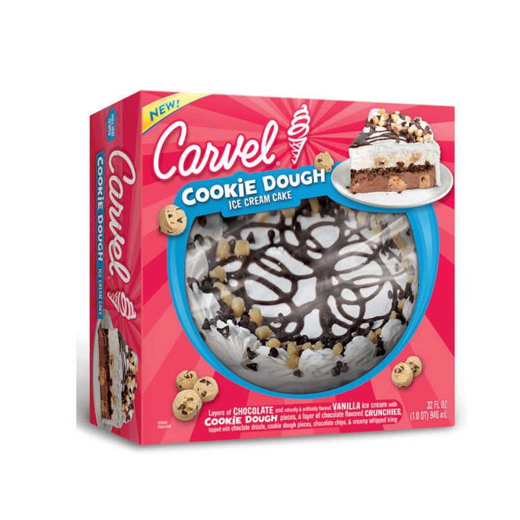 Wholesale Food Packaging Ice Cream Cake Paper Boxes Ice Cream Cake Boxes With Transparent Lid