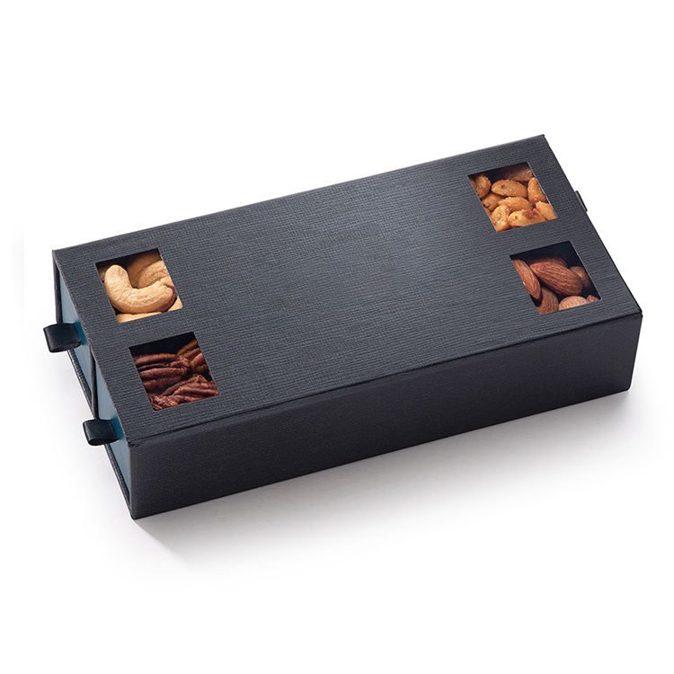 Custom Luxury Magnetic Dried Fruit Nuts Food Chocolate Cardboard Paper Boxes