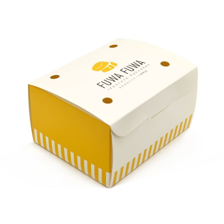 Charms Box Custom Logo Cheap Folding Box Food Packaging Paper Cake Box