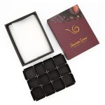 Custom Design Empty Chocolate Packaging Premium Fancy Food Folding Box for Chocolate 门帘