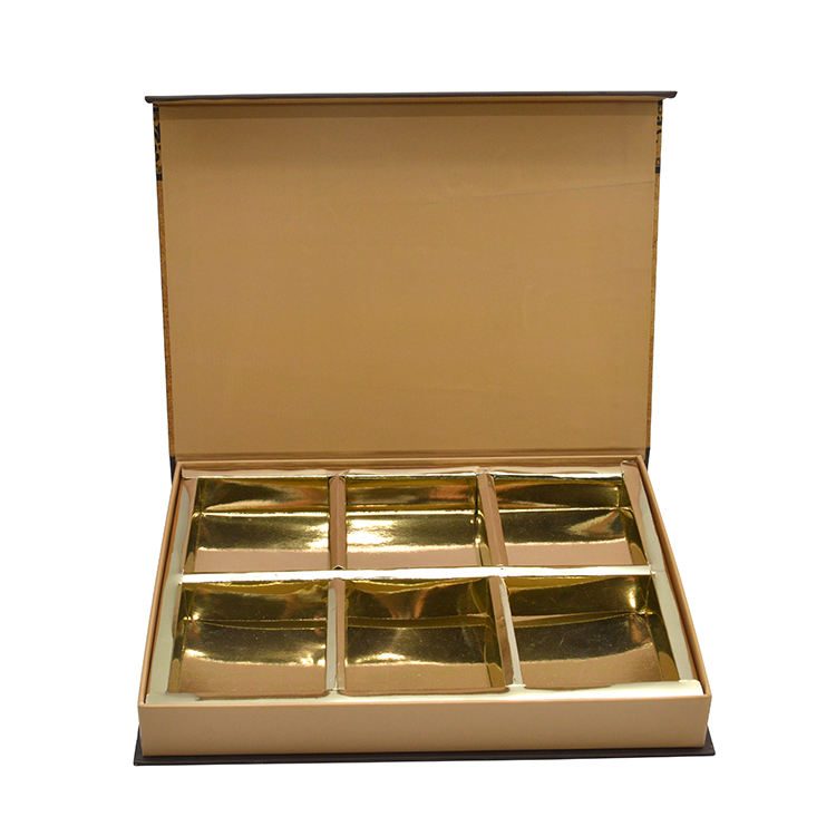 Luxury Book Shaped Folding Chocolate Boxes Packaging Box Chocolates 门帘