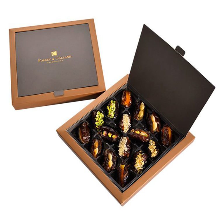 Luxury Chocolate Bar Box Manufacturer Wholesale Custom Kraft Paper Custom Packaging Chocolate Chocolate Boxes With Dividers