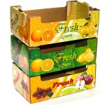 China Custom High Quality Fruit Packaging Carton Box 门帘