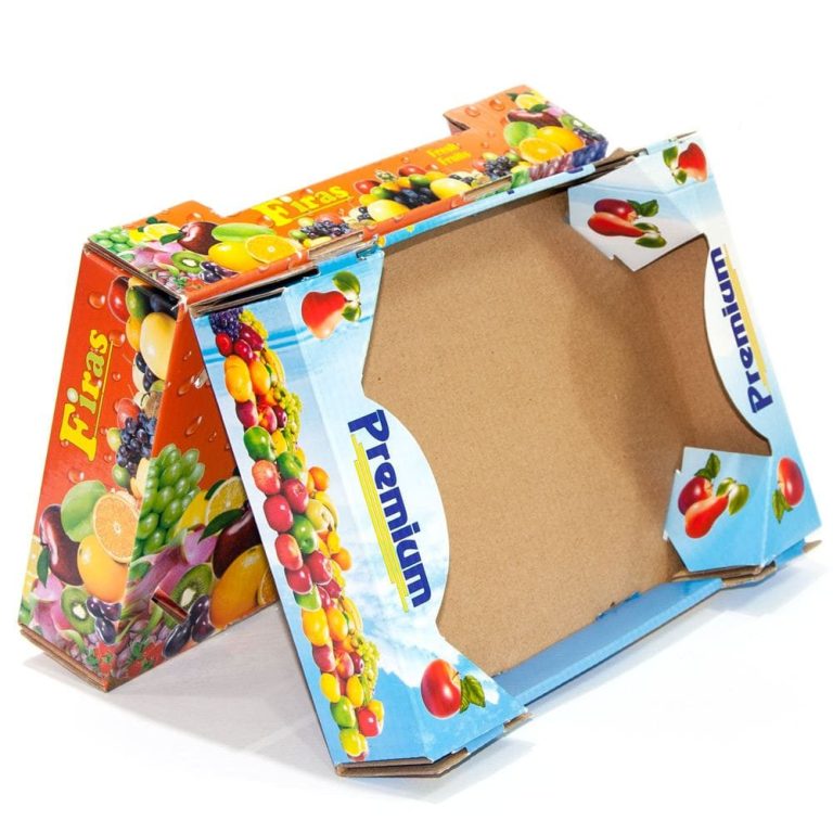 Corrugated Paper Packaging Banana Fruit Box