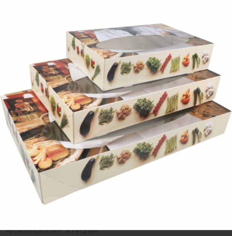Burger French Fries Paper Packaging Box Cake Bakery Box with Window on Top 门帘