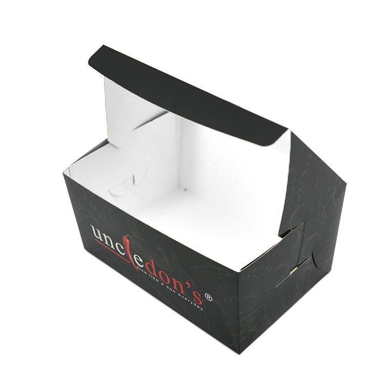 Disposable Fast Food Packaging Takoyaki Takeway Takeout Food Box Takoyaki Paper Box 门帘