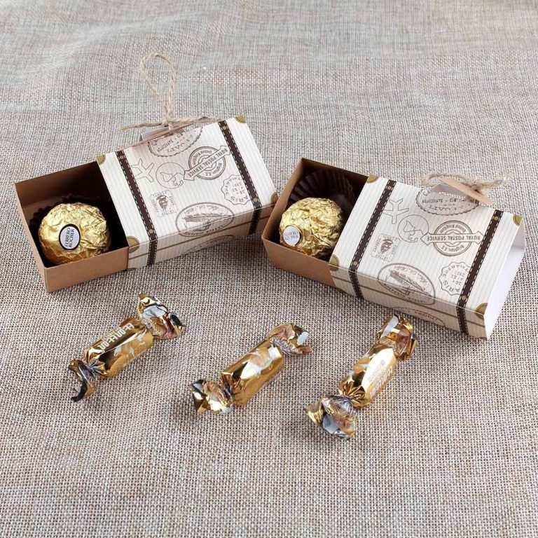 Wedding Party Favor Party Decoration Candy Boxes,gift Boxes,cake Boxes Candy Bag with Gift Ribbons 门帘