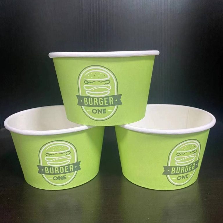 8OZ 12oz 16oz Paper Soup Bowl Ice Cream Cup French Fry Cup Chicken Bucket