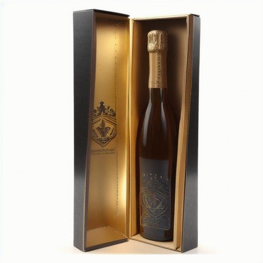 Custom Rigid Cardboard Alcohol Bottle Luxury Gift Spirit Wine Champagne Whisky Packaging Box 门帘