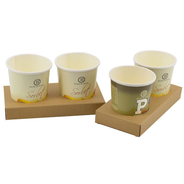 Cheap Cardboard Disposable Coffee Paper Cup Holder Custom Portable Corrugated Paper Drink 2 Cup Carrier