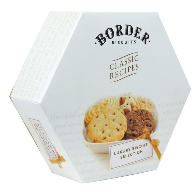 Hexagon Pastry Biscuit Cookie Packaging Paper Box 7-10 Days BS-F001 Accept Bosing CN;GUA Factory Competitive Price