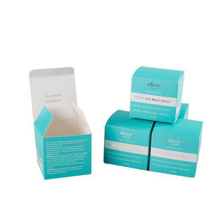 Holographic Foil Paper Box for Cosmetics Paper Boxes for Skincare Products Packaging