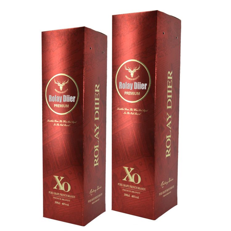 Custom Design Printing Fine Wine Bottle Box Luxury Bottle Paper Box Packaging 门帘