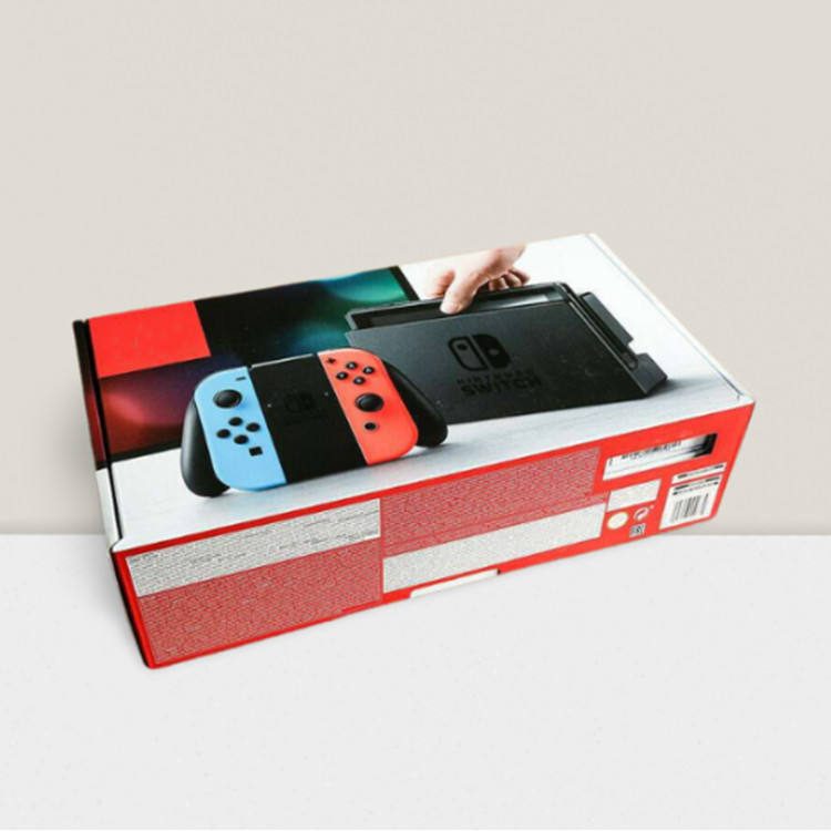 Corrugated Cardboard Recycled Foldable Paper Box Protective Empty Case Packaging for Switch for Household Products Sponge Liner 门帘