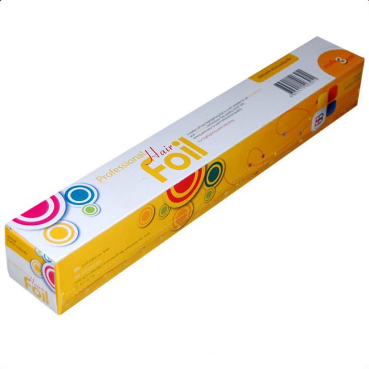 Custom Print Thin Shipping LED Tube Aluminum Foil Paper Cardboard Corrugated Rectangle Long Box Packaging 门帘