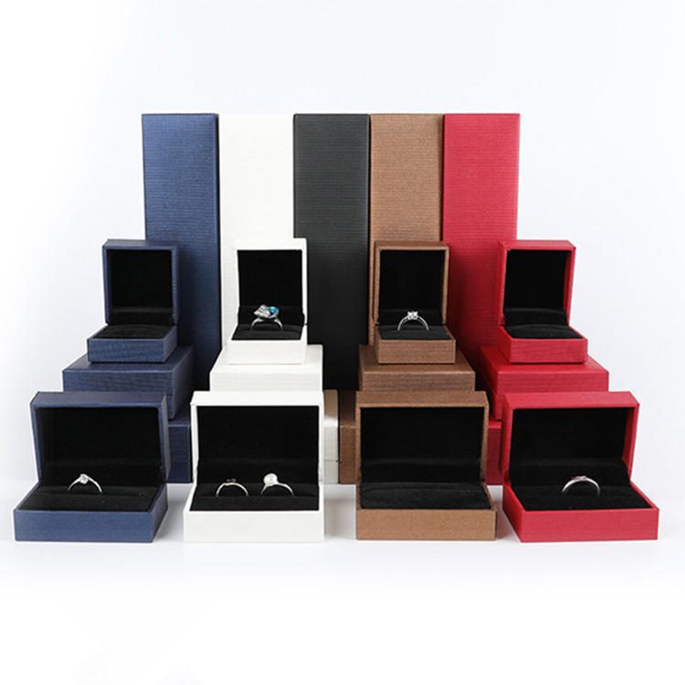 Wholesale Luxury Cardboard Drawer Jewellery Packaging Box Custom Logo Gift Bracelet Ring Earring Necklace Paper Jewelry Boxes