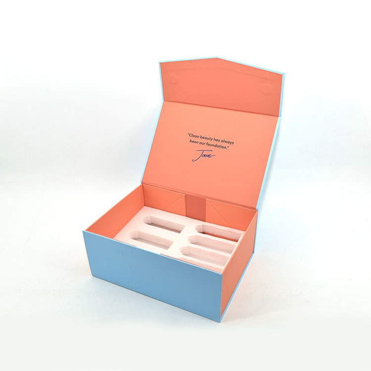 Custom Perfume Cosmetic Packaging Foldable Cardboard Luxury Gift Box Festival