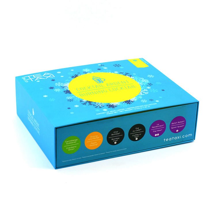 Wholesale Custom Drawer Gift Box Packaging Christmas Calendar Advent Box for Tea Wine Chocolate Sweets
