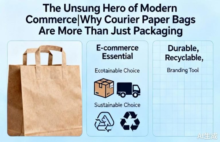 The Unsung Hero of Modern Commerce|Why Courier Paper Bags Are More Than Just Packaging