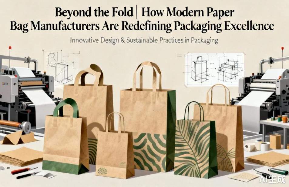 Beyond the Fold|How Modern Paper Bag Manufacturers Are Redefining Packaging Excellence