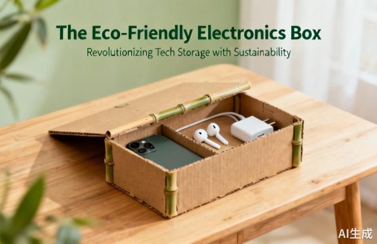 The Eco-Friendly Electronics Box|Revolutionizing Tech Storage with Sustainability