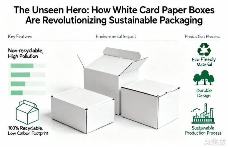 The Unseen Hero|How White Card Paper Boxes Are Revolutionizing Sustainable Packaging