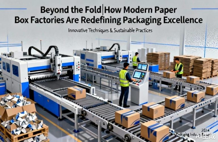 Beyond the Fold|How Modern Paper Box Factories Are Redefining Packaging Excellence