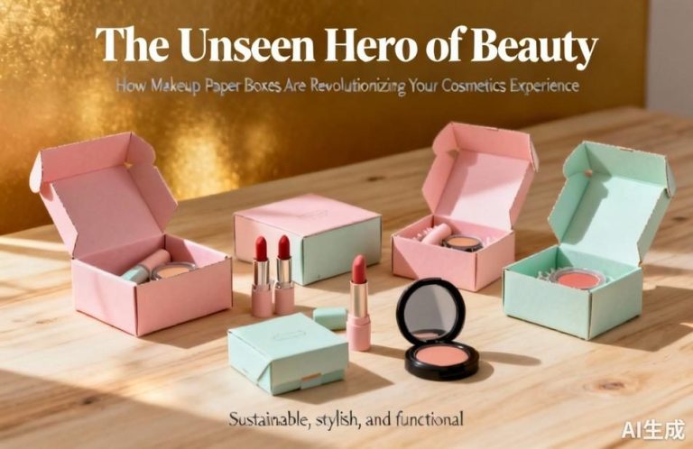 The Unseen Hero of Beauty|How Makeup Paper Boxes Are Revolutionizing Your Cosmetics Experience