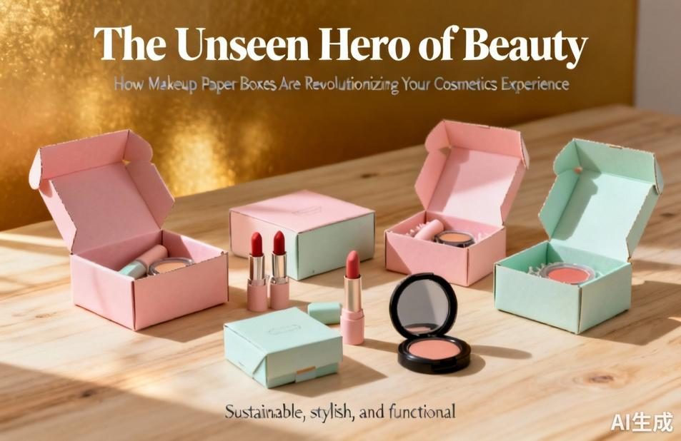 The Unseen Hero of Beauty|How Makeup Paper Boxes Are Revolutionizing Your Cosmetics Experience