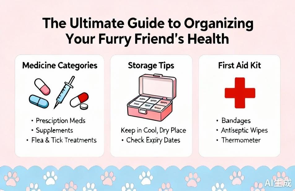 Pet Medicine Box|The Ultimate Guide to Organizing Your Furry Friend's Health