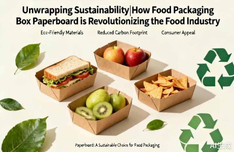 Unwrapping Sustainability|How Food Packaging Box Paperboard is Revolutionizing the Food Industry