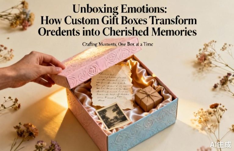 Unboxing Emotions|How Custom Gift Boxes Transform Ordinary Presents into Cherished Memories