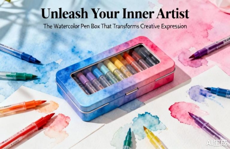 Unleash Your Inner Artist|The Watercolor Pen Box That Transforms Creative Expression