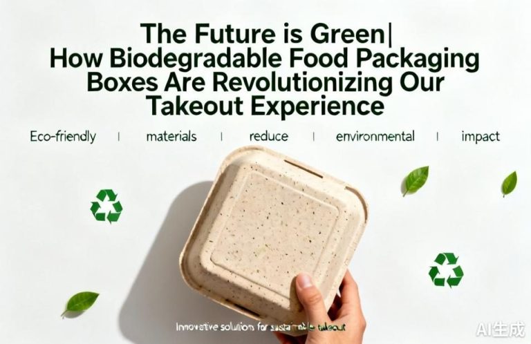 The Future is Green|How Biodegradable Food Packaging Boxes Are Revolutionizing Our Takeout Experience