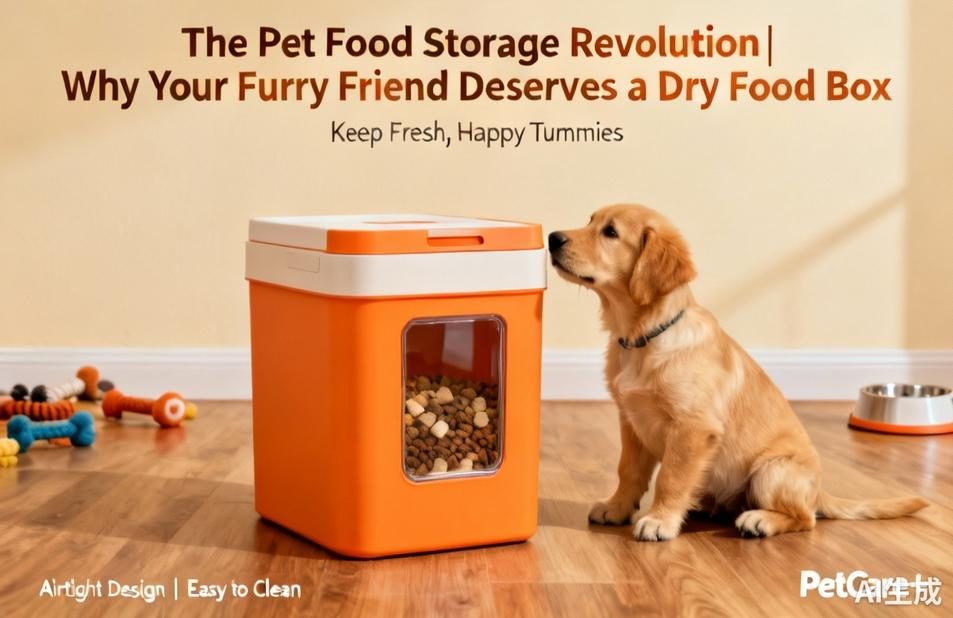 The Pet Food Storage Revolution|Why Your Furry Friend Deserves a Dry Food Box
