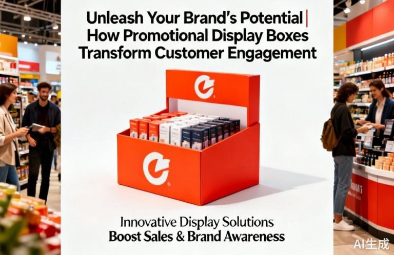 Unleash Your Brand's Potential|How Promotional Display Boxes Transform Customer Engagement