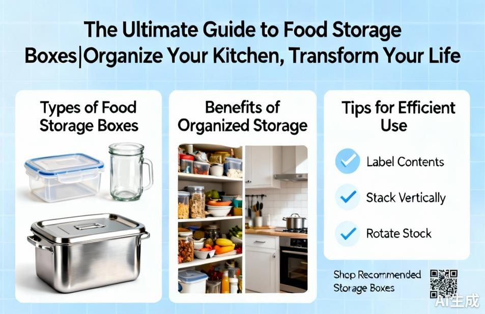 The Ultimate Guide to Food Storage Boxes|Organize Your Kitchen, Transform Your Life