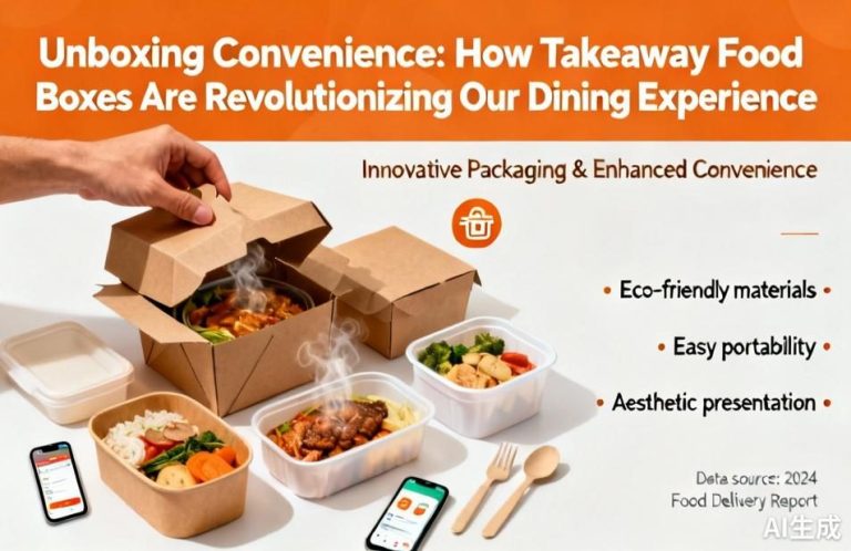 Unboxing Convenience|How Takeaway Food Boxes Are Revolutionizing Our Dining Experience