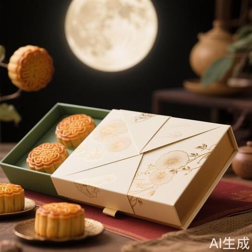 Mooncake Gift Paper Box: The Art of Elegance and Tradition in Every Fold
