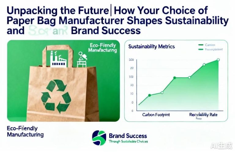 Unpacking the Future|How Your Choice of Paper Bag Manufacturer Shapes Sustainability and Brand Success
