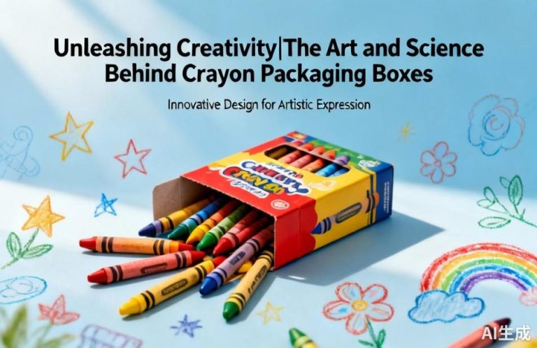 Unleashing Creativity|The Art and Science Behind Crayon Packaging Boxes