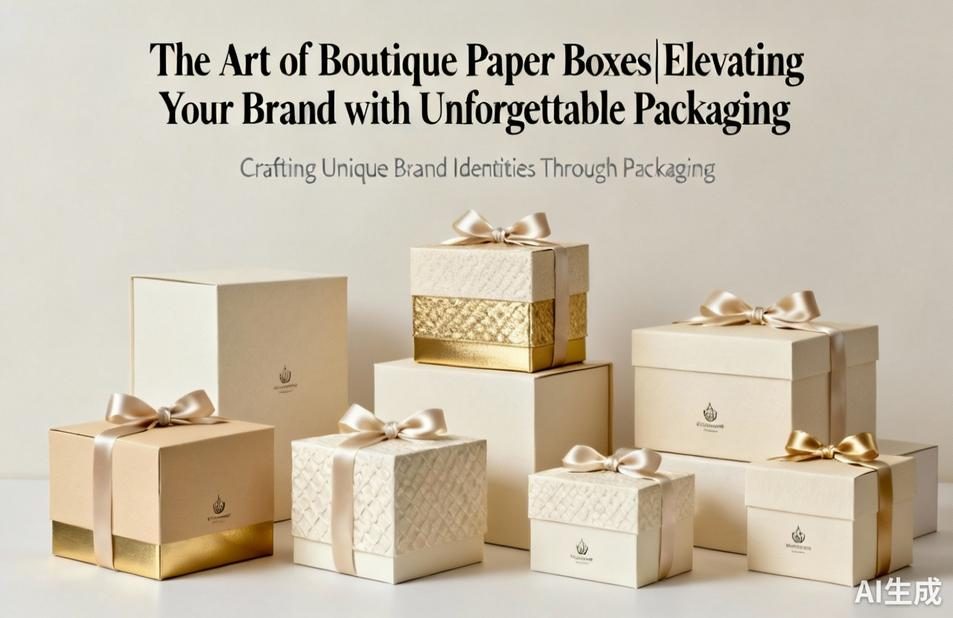 The Art of Boutique Paper Boxes|Elevating Your Brand with Unforgettable Packaging