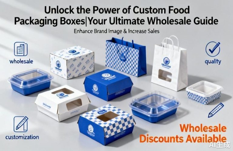 Unlock the Power of Custom Food Packaging Boxes|Your Ultimate Wholesale Guide